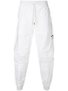 Maharishi Loose Fit Track Trousers - White