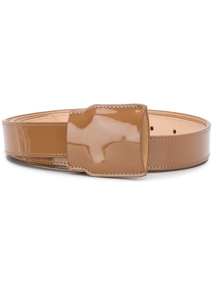 Y / Project Concealed Buckle Belt - Neutrals