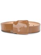 Y / Project Concealed Buckle Belt - Neutrals