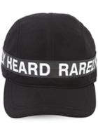 Mostly Heard Rarely Seen Logo Print Cap, Adult Unisex, Black, Polyester