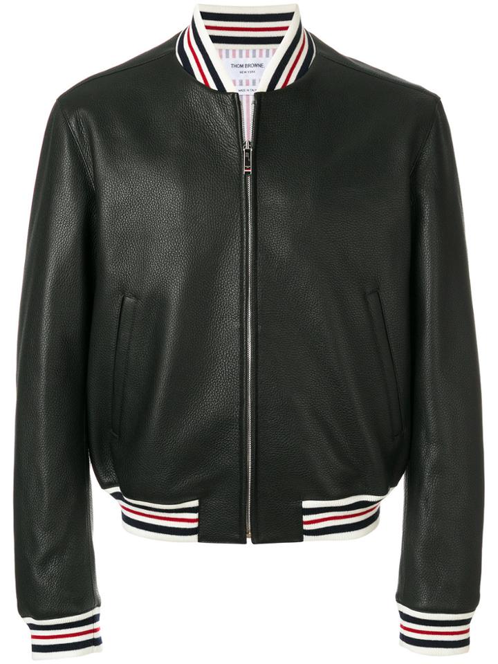 Thom Browne Bomber Jacket - Black