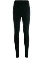 Barrie Seamless Stretch Leggings - Black