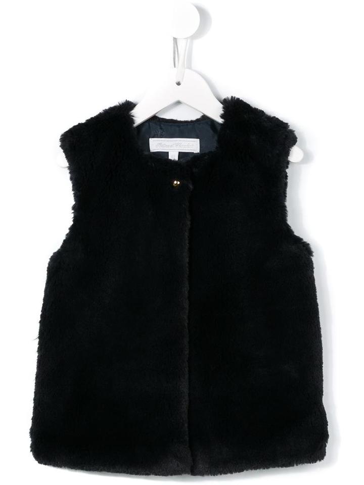 Tartine Et Chocolat 'reflets D'aurore' Faux Fur Gilet, Girl's, Size: 8 Yrs, Blue