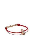 Redline 18kt Rose Gold Altesse Diamond Pear Thread Ring