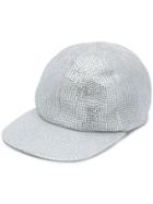 Off-white Studded Cap - Silver