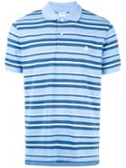 Brooks Brothers Striped Polo Shirt, Men's, Size: Xxl, Blue, Cotton