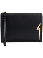 Giuseppe Zanotti Design New Thunder Clutch - Black