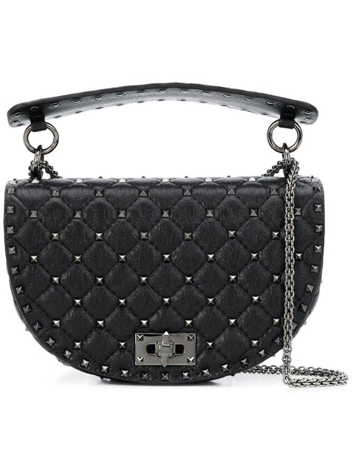 Valentino Valentino Qw0b0c71ard 0no - Black Leather