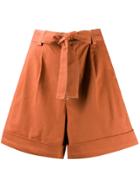 See By Chloé Flared Shorts - Orange