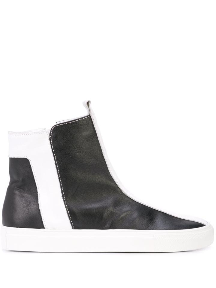 Alberto Fermani Side Zipped Boots - Black
