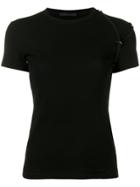 Helmut Lang Shoulder Detail T-shirt - Black
