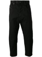 Diesel Cropped Jeans, Men's, Size: 31, Black, Cotton/spandex/elastane