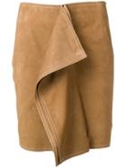 Aalto Fitted Panel Skirt - Neutrals