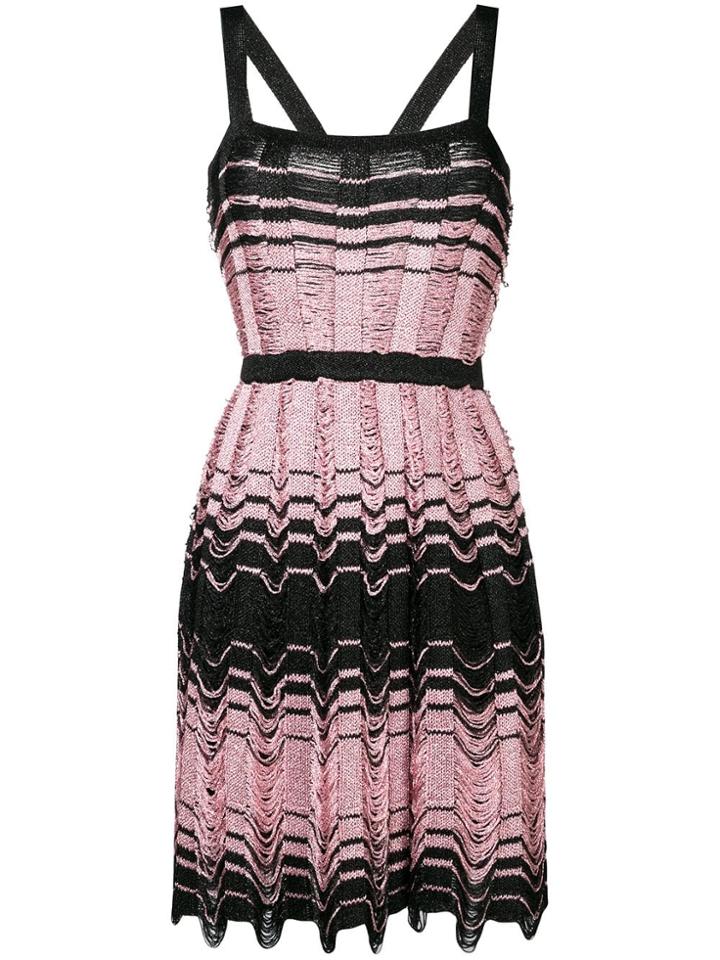 M Missoni Knitted Short Dress - Black