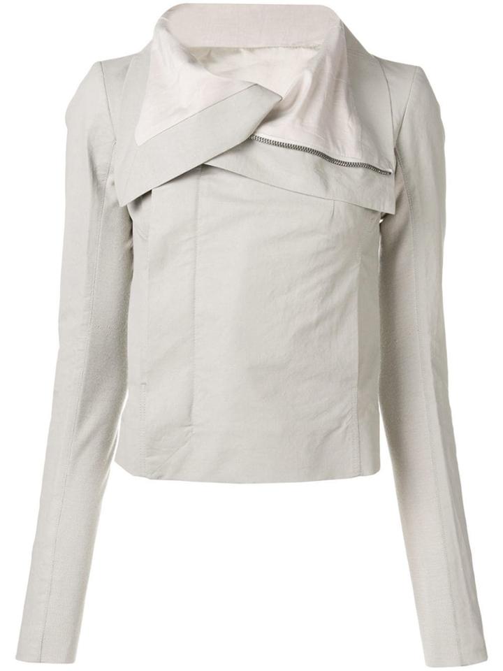Rick Owens Wide Collar Jacket - Grey