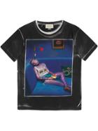 Gucci Ignasi Monreal Print T-shirt - Black