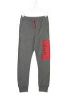 Diesel Kids Number Patch Sweatpants - Grey