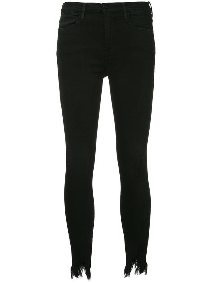 Frame Skinny Trousers - Black