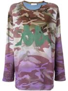 Faith Connexion Camouflage Print Sweatshirt - Multicolour