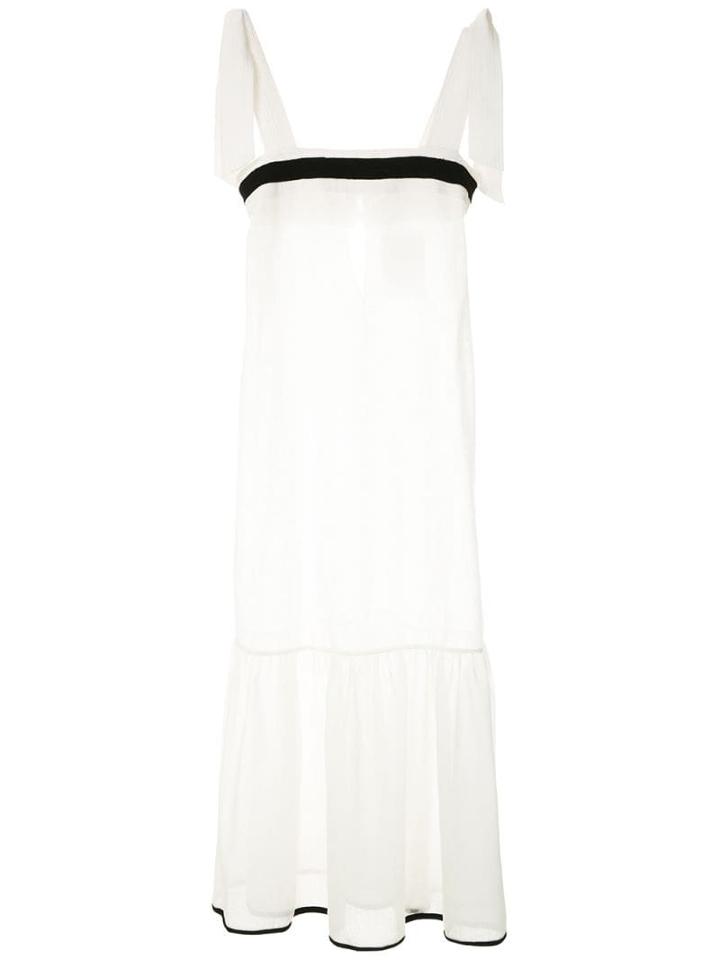 Clube Bossa Vestido Midi Dorothea - White
