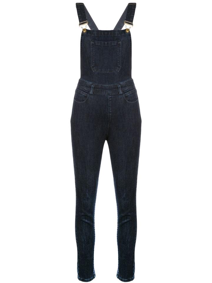 Weworewhat Skinny Dungarees - Blue