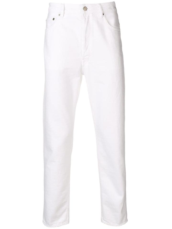 Golden Goose Deluxe Brand Mid Rise Skinny Trousers - White