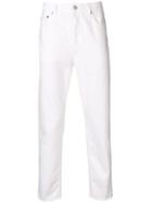 Golden Goose Deluxe Brand Mid Rise Skinny Trousers - White
