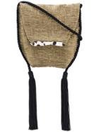 Forte Forte Tassel Trim Woven Mini Bag - Metallic