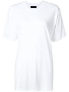 Baja East Oversized T-shirt - White