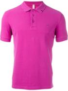 Sun 68 Distressed Polo Shirt, Men's, Size: Xl, Pink/purple, Cotton