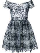 Alice+olivia 'izabelle' Dress, Women's, Size: 6, Black, Polyester