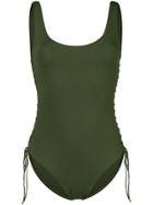Melissa Odabash Cuba Swimsuit - Green