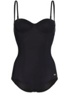 Dolce & Gabbana Removable-strap Swimsuit - Black