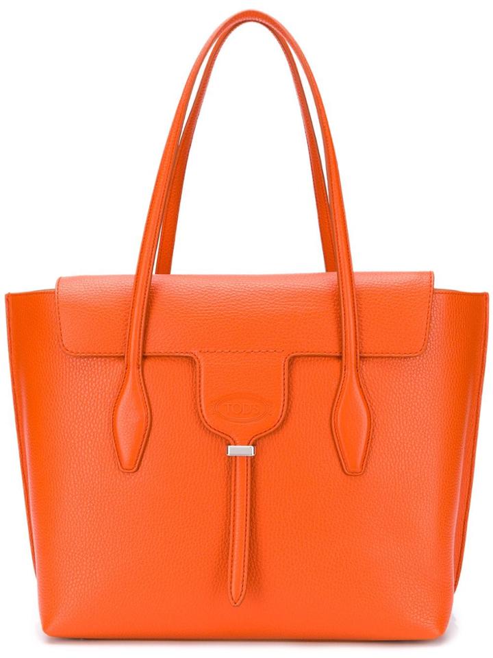 Tod's Joy Medium Tote - Orange