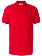 Mcq Alexander Mcqueen Piquet Logo Polo Shirt - Red