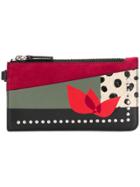 Paula Cademartori Zipped Card Holder Love - Red