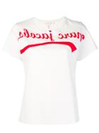 Marc Jacobs Reverse Logo T-shirt - Unavailable