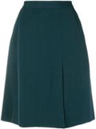 Yves Saint Laurent Pre-owned A-line Short Skirt - Green