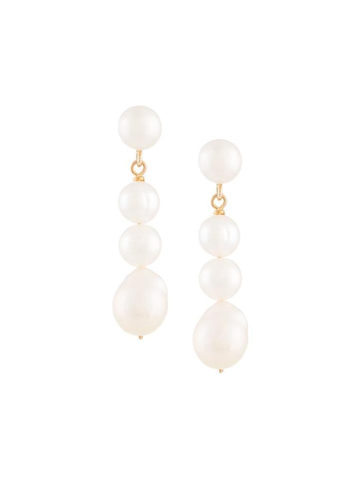 Natasha Schweitzer Amelia Earrings - White