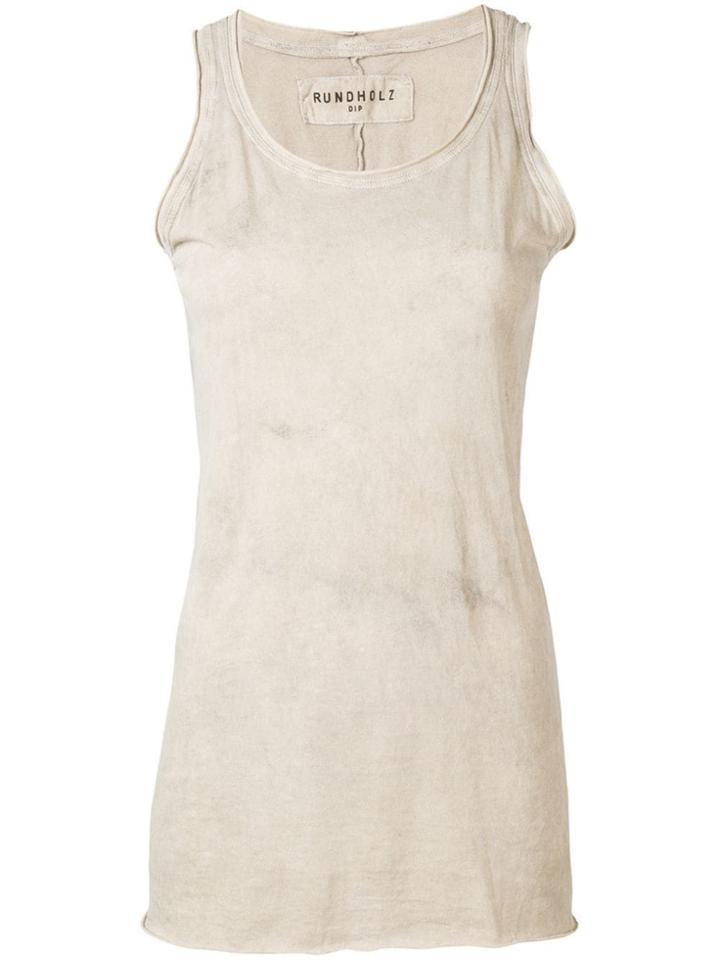 Rundholz Wrinkle Effect Vest - Neutrals
