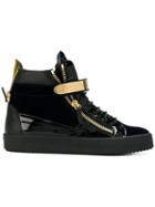 Giuseppe Zanotti Carter Mid-top Sneakers - Black