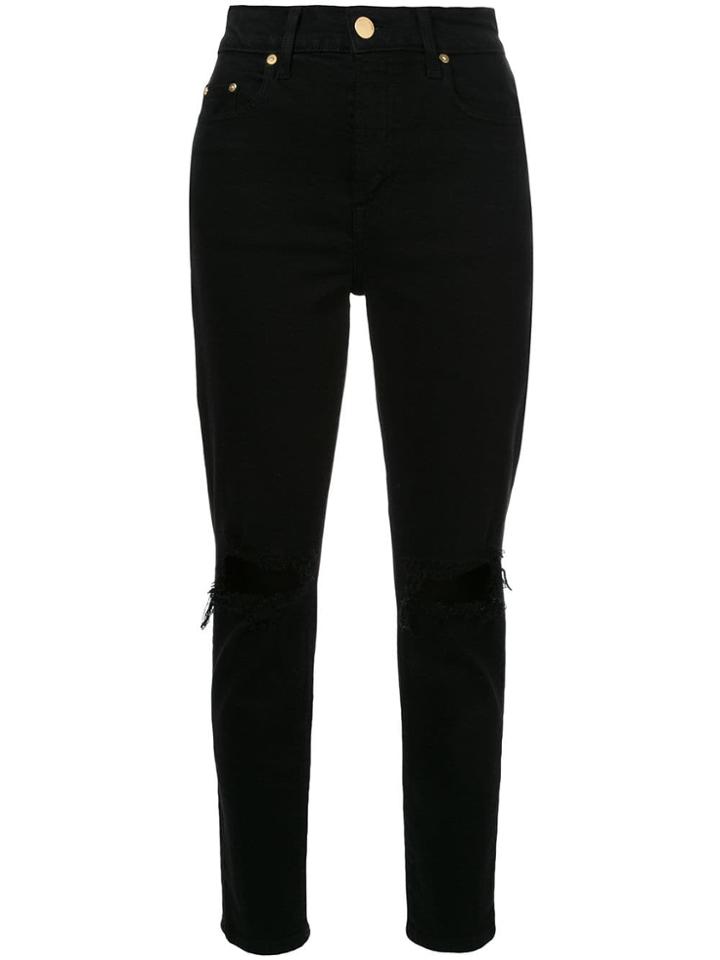 Nobody Denim Frankie Jean Ankle Comfort - Black