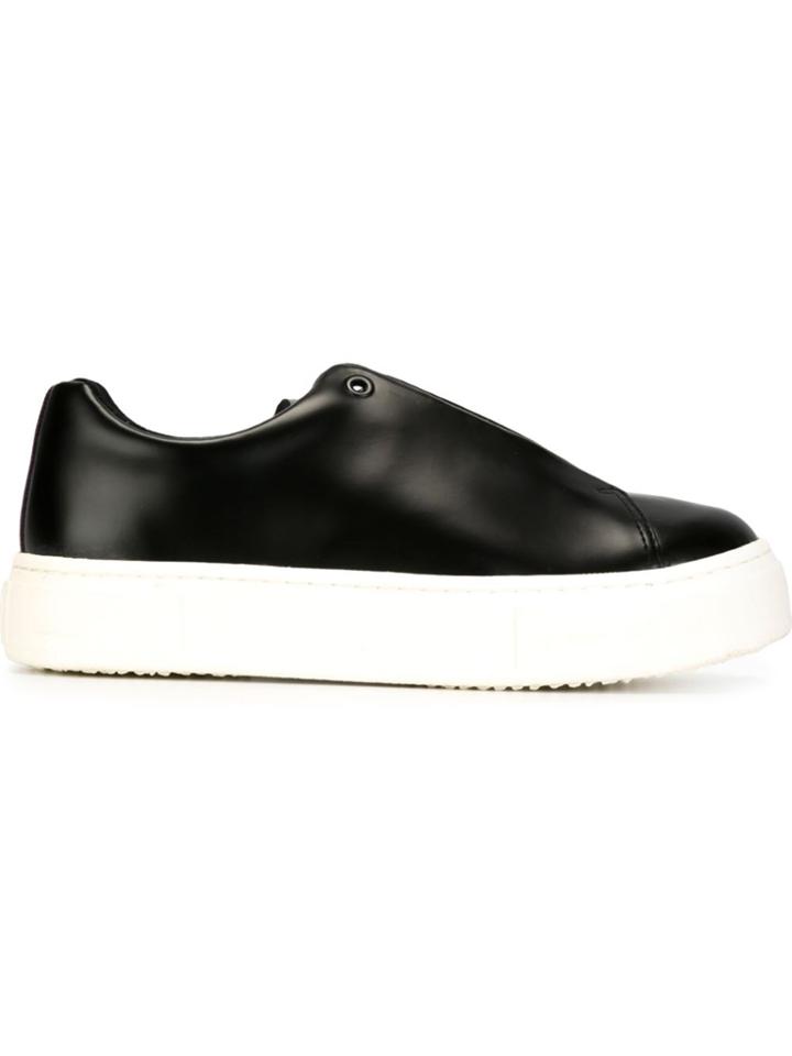 Eytys 'doja Leather' Sneakers - Black