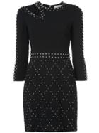 A.l.c. Studded Fitted Dress - Black