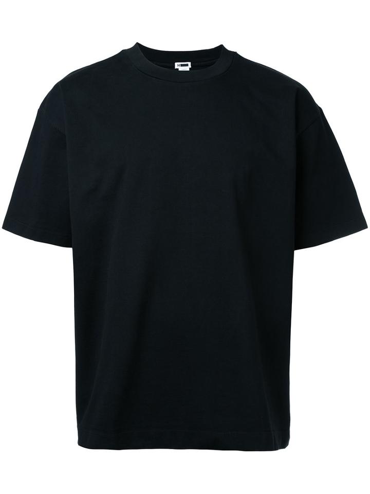 H Beauty & Youth - Classic Fit T-shirt - Men - Cotton - L, Black, Cotton
