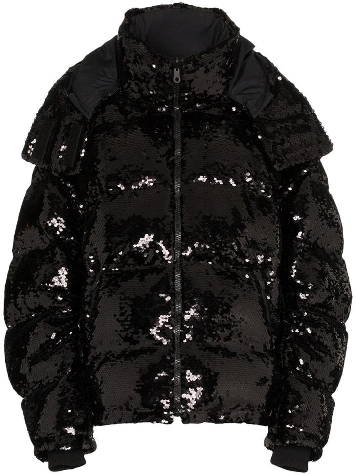 Faith Connexion Faith Ls Coa Pffr All Ovr Sqn - Black