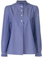A.p.c. Saint-germain Striped Shirt - Blue
