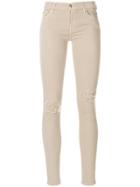 7 For All Mankind Skinny Jeans - Nude & Neutrals