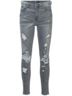 Amiri Ripped Skinny Jeans - Grey