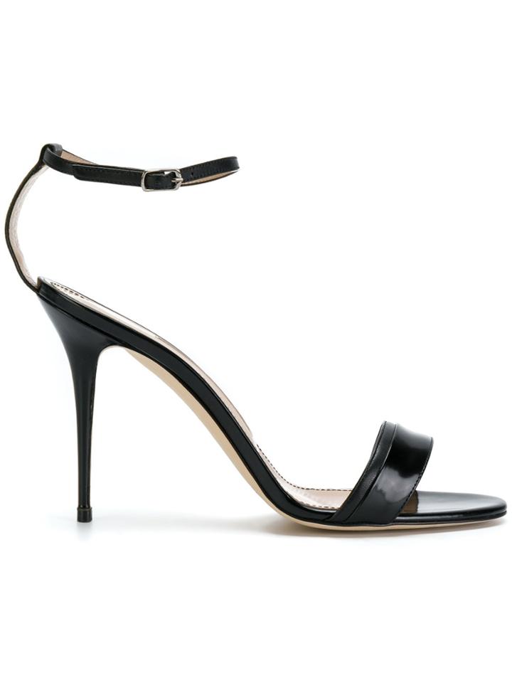 Manolo Blahnik Spezia 105 Sandals - Black